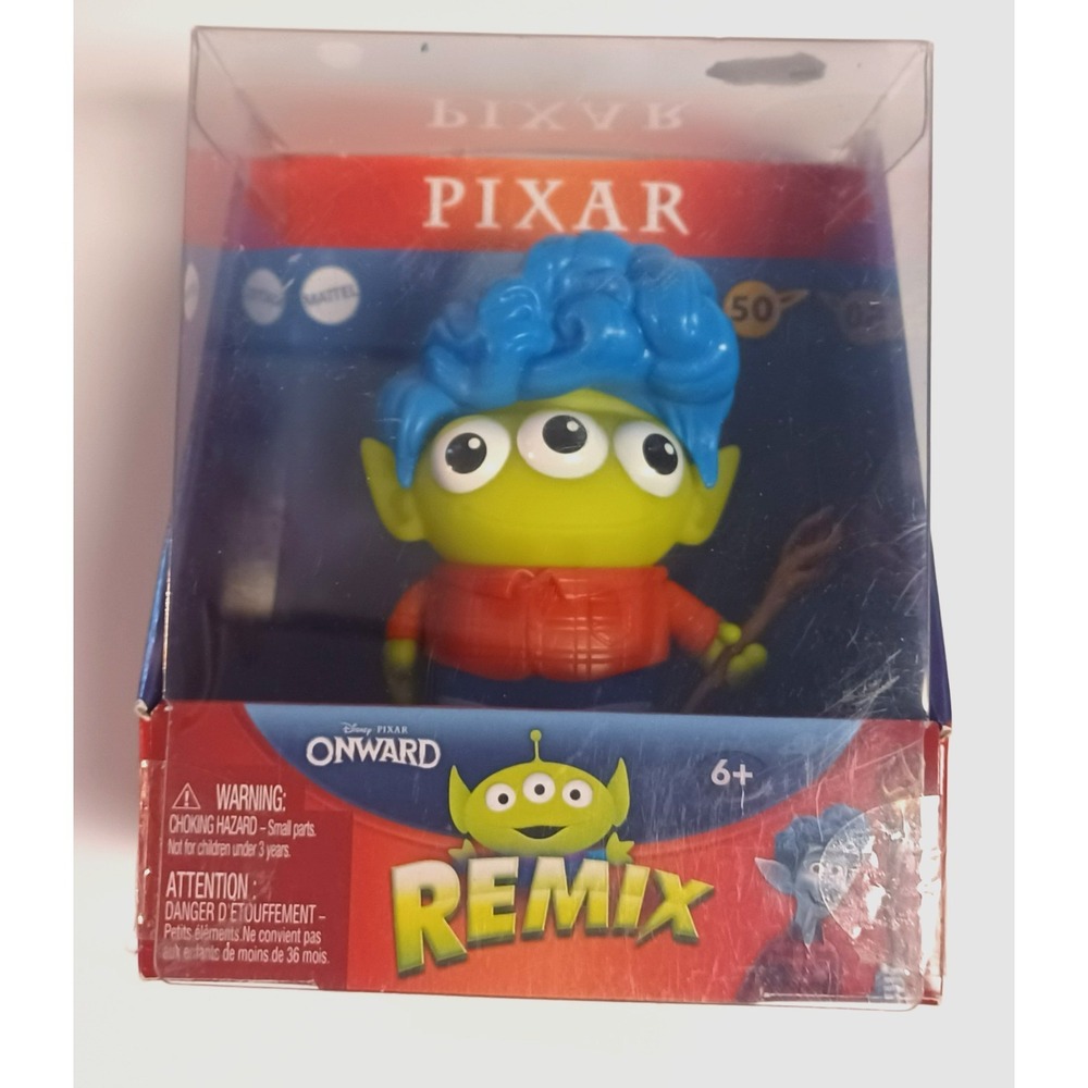 NEW IN BOX Disney Pixar Mattel Alien Remix Onward Ian Lightfoot #50 Figure